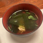 活魚料理ととや - 鯛アラおすまし