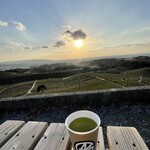 Green Monster - 八女中央大茶園　
            茶畑・有明海まで見える展望所
