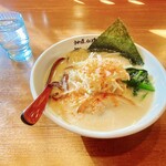 らーめん神月 - とんこつ醤油ラーメン