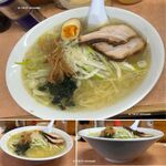 雨風本舗 - ネギ塩ラーメン950円,雨風本舗(静岡県熱海市)TMGP撮影