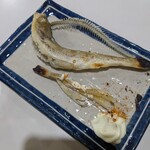 定食一八 - 季節メニュー こまい焼き 身が厚く食べ応えあり