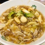 日高屋 - 五目あんかけラーメン。