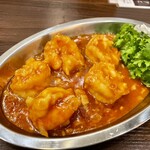 大衆中遊華食堂 八戒 - 海老のチリソース