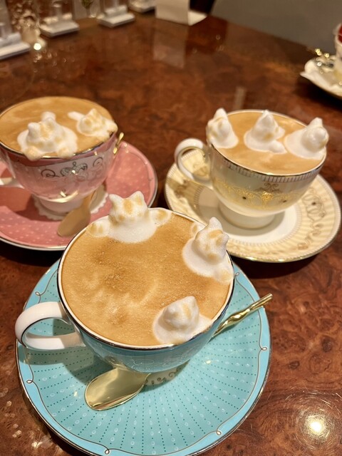 ◇ 昭和レトロ ◇ さくらんぼ柄カップ＆ソーサー2客 ♡夏の素敵な珈琲