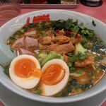 山岡家 - なんてヘルシーな朝食なんだろう