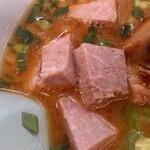 山岡家 - ヘルシーな角切りチャーシュー
