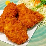 Specially selected domestic pork fillet cutlet (single item with cabbage)