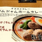 スープカレー店 34 - 2024.01現在メニュー
