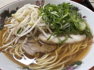 Mampuku - [昼のセットメニュー]
                        中華そば+キツネ丼(小) 950円