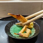 末広寿司 - ◆焼き物(福岡県産の新筍)