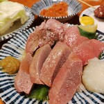 池袋もつ焼きパラダイス富士 - 肉刺し3品盛り