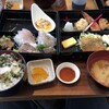 平塚漁港の食堂
