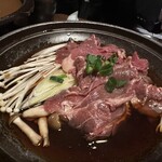 お忍び個室和洋陶板料理居酒屋 イチゴヤ商店 - 一口すき焼き鍋
