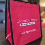 チョコレートハウス 長崎空港ウィング店 - 空港で和のボンボンショコラを購入した際にもらった限定の保冷バッグ