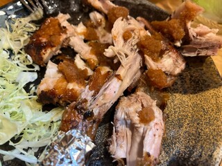 Wakadori - 搭配特製醬汁的撕雞