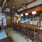 Ooshiro - 左側の店内。