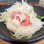 Kitakata Shokudou - ネギトロ丼（小）此方もネギたっぷり