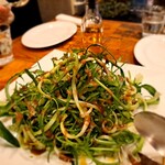 ピッツェリア パーレンテッシ - ⚫宮城県産ローマ冬野菜 プンタレッラのサラダ 