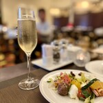 Sheraton Club Lounge - スパークリング　シャンパンではありません涙