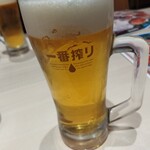 明治亭 - 生ビール