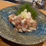 ら京 - 地魚塩なめろう780円