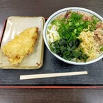 讃岐うどん こがね - トッピング後