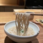 Nihon Ryouri Fuji - 本日使った魚でとった出汁のラーメン