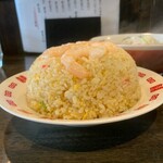 幸せの炒飯 - 幸せの海老炒飯　1,080円　大盛り＋150円