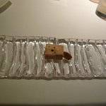 タニーチャ - アミューズ：フォアグラのテリーヌwithドライいちじく（2013.12）