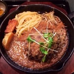 バーグマン - ハンバーグ スタミナソース♪