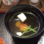 千登利亭 - お吸い物
