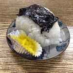 福栄食堂 - おにぎり小こんぶ