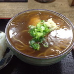 福栄食堂 - たぬきそば460円