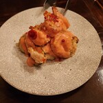 むーんしゃいん - 季節野菜フリットとスパイシーエビマヨ‼️