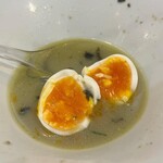 むかん 初台 - 牡蠣塩・味玉