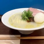 むかん 初台 - 牡蠣塩・味玉