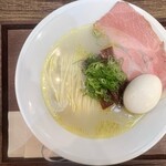 むかん 初台 - 牡蠣塩・味玉