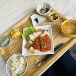 食堂 manma - 陸膳〜ミラノ風チーズカツレツ〜玄米