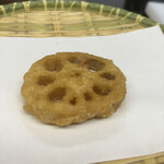 天ぷら はせ川 - レンコン