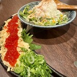 Sake To Sakana Nakamura - 湯葉のいくらがけとポテトサラダ