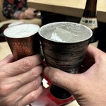 天ぷら はせ川 - 乾杯です♪