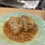 天ぷら はせ川 - マグロの天ぷら