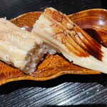 鮓 伊保 - 穴子　塩とタレで