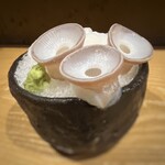 紫檀 手打ち蕎麦と焼鳥 - デカいタコ刺