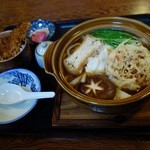 Takeno Ya - ミニかつどん付き なべ焼うどん