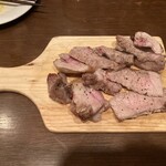 パスタと小料理morisige - 能登豚のソテー　しっとりあまーい