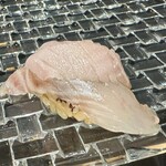 赤坂 鮨大谷 - マツカワカレイの縁側