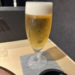 赤坂 鮨大谷 - 生ビール（熟撰）