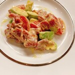 パスタと小料理morisige - マグロアボカドタルタル