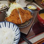 かつ哲 - ロースカツ定食200g